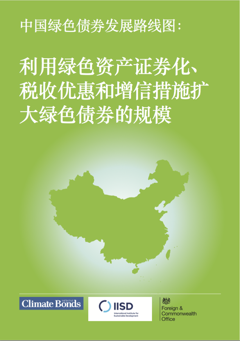 为中国决策者提供了在开发能够扩大绿色债券发行规模的金融工具和激励